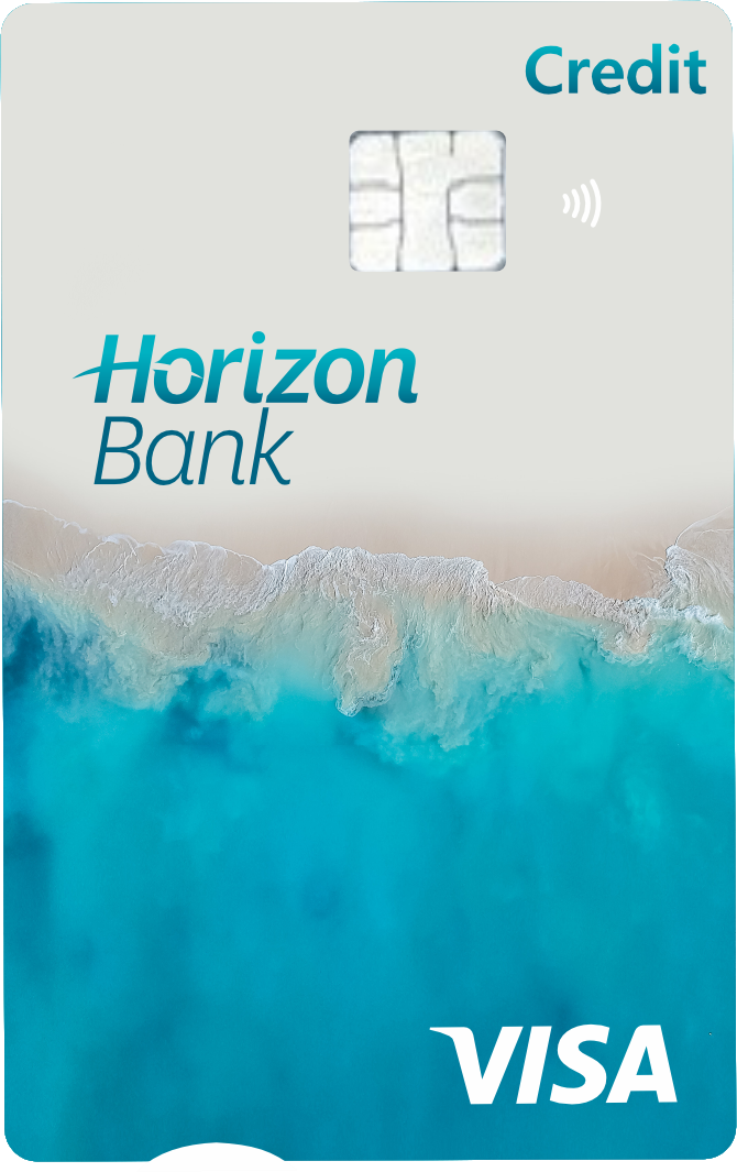 Horizon Visa Card portrait design